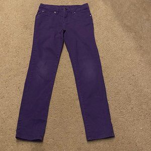 Purple jeans/pants!! Size 10